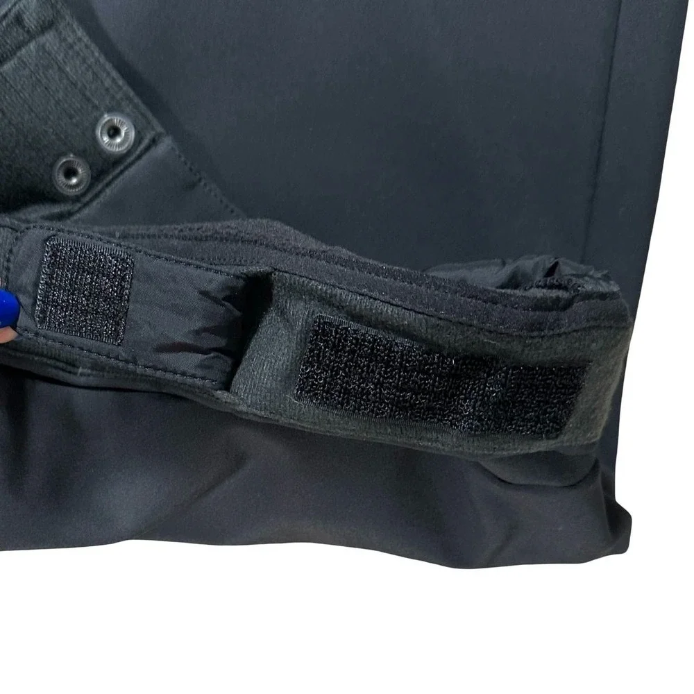 The North Face Apex STH Black Ski Pants Women L Regular Stretch Fleece Softshell
